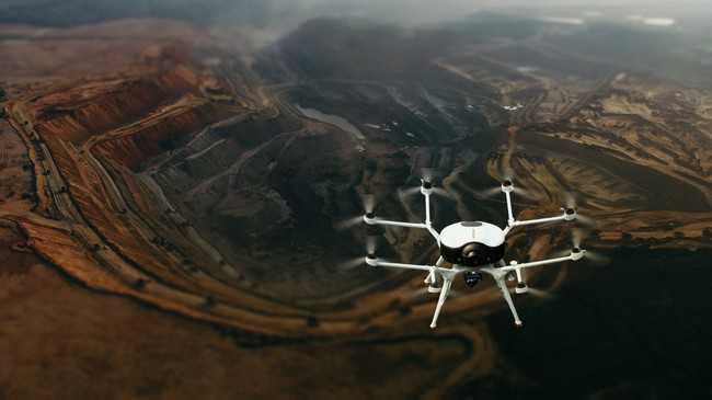 Doosan hat als erstes Unternehmen eine Drohne mit Brennstoffzellenantrieb entwickelt: Sie kann im Gegensatz zu akkubetriebenen Drohnen bis zu zwei Stunden in der Luft bleiben. | Foto: Doosan Infracore