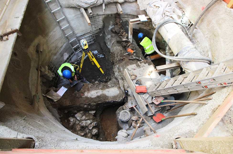 Römische Funde bei Kanalbauarbeiten in Köln entdeckt