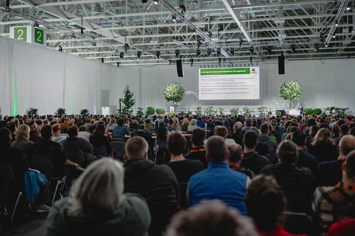 Die Fachvorträge auf den Deutschen Baumpflegetagen 2024 waren teilweise komplett ausgebucht. | Foto: Forum Baumpflege GmbH & CO KG