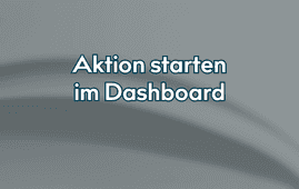 Dashboard – Liste der Vergabeverfahren