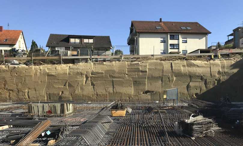 Träger-RSS-Flüssigboden-Wand | Foto: Flüssigboden Engineering GmbH Träger-RSS-Flüssigboden-Wand | Foto: Flüssigboden Engineering GmbH