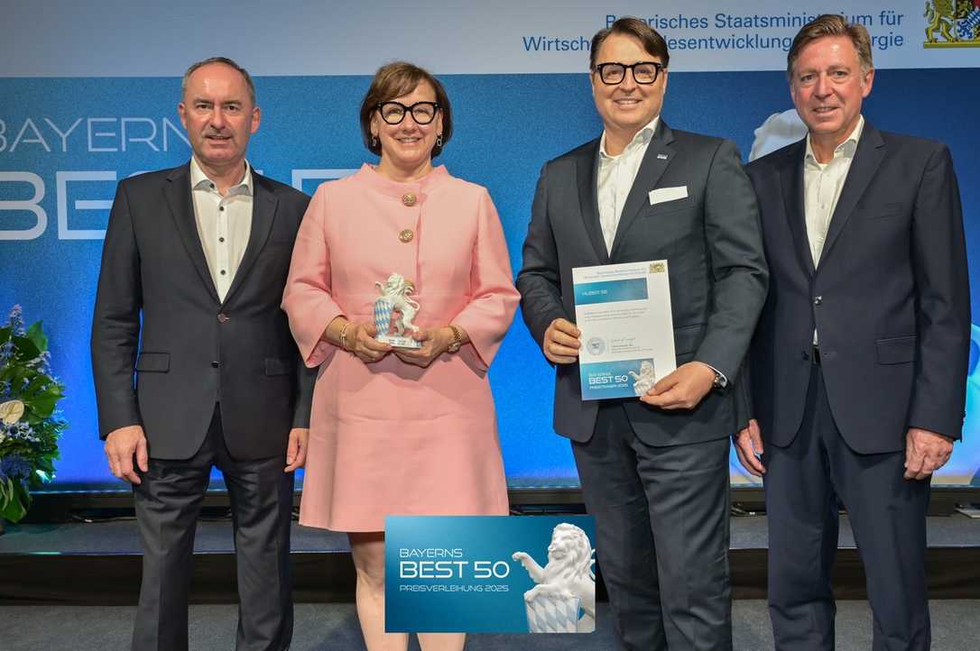 Huber SE erneut als „Bayerns Best 50“ ausgezeichnet Huber SE erneut als „Bayerns Best 50“ ausgezeichnet