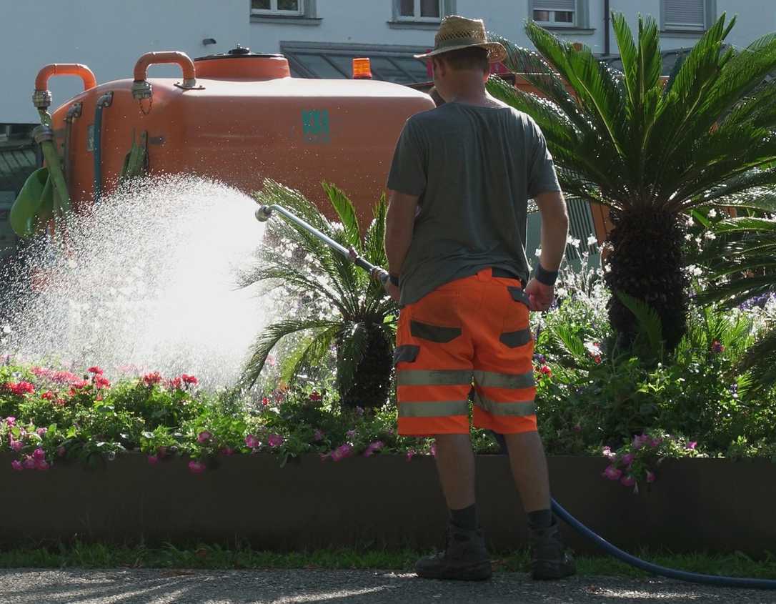 Grünflächen-Bewässerung ohne Trinkwasser