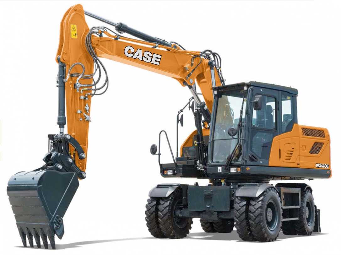 Case Construction Mobilbagger WX140E WX160E WX155E SR WX175E SR WX210E