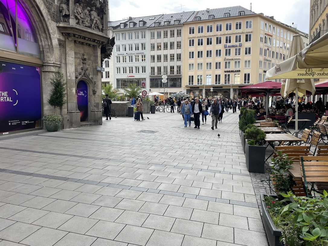 München setzt bei Pflasterarbeiten auf Ecoprec-System München setzt bei Pflasterarbeiten auf Ecoprec-System