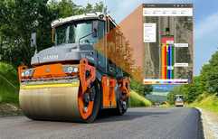 Digitale Helfer für Walzenfahrer und Bauleiter