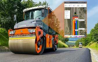 Digitale Helfer für Walzenfahrer und Bauleiter