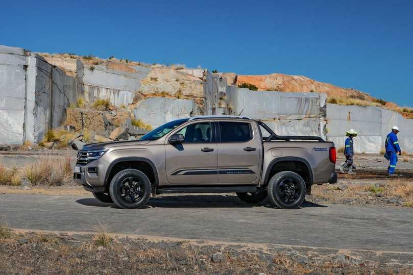 Der neue Pick-up von VW zeigt prägnante Linien mit Schliff von deutschen und australischen Designern. | Foto: Volkswagen