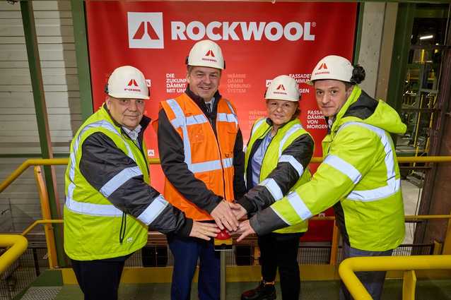Rockwool erweitert Dämmstoff-Produktion in Sachsen-Anhalt