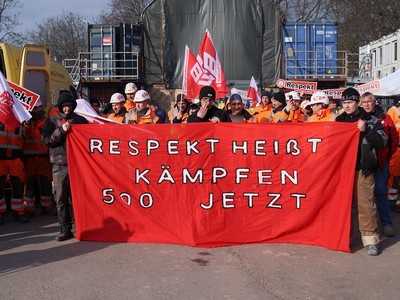 Gewerkschaft droht mit Scheitern der Verhandlungen
