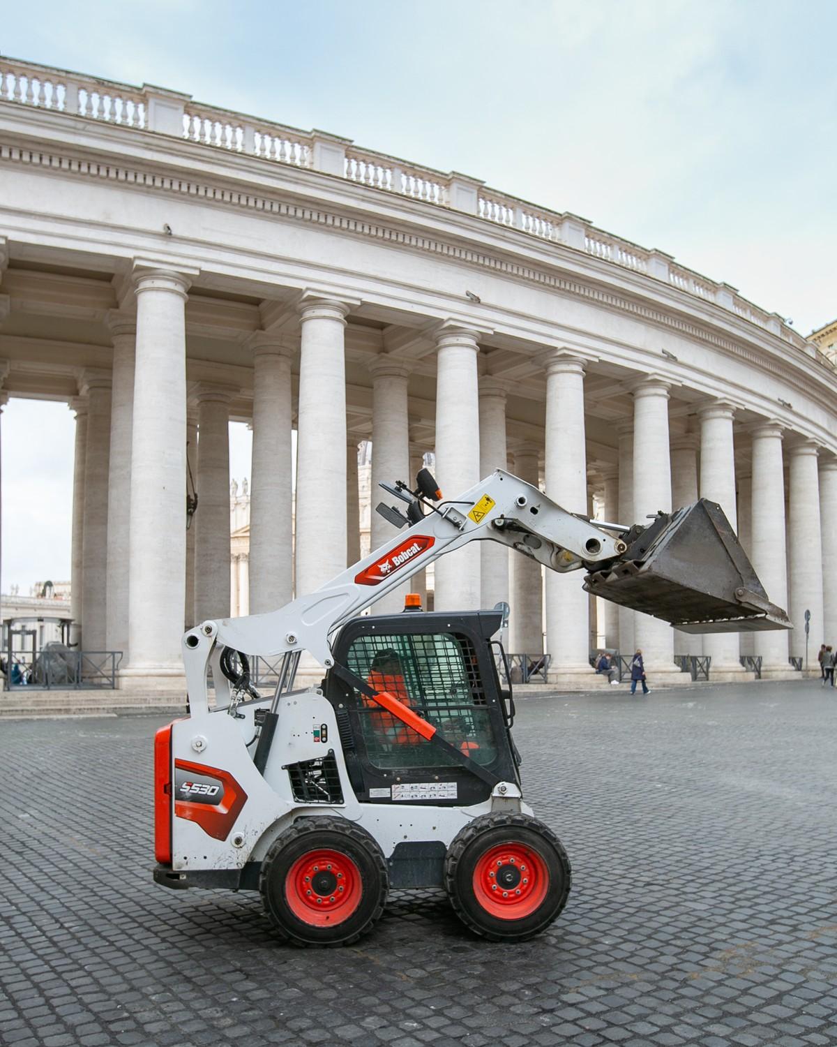 Bobcat-Maschinen bei der Arbeit | Foto: Bobcat