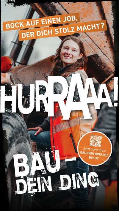 Bauverband imitiert Hurra-Kampagne des Kultusministeriums
