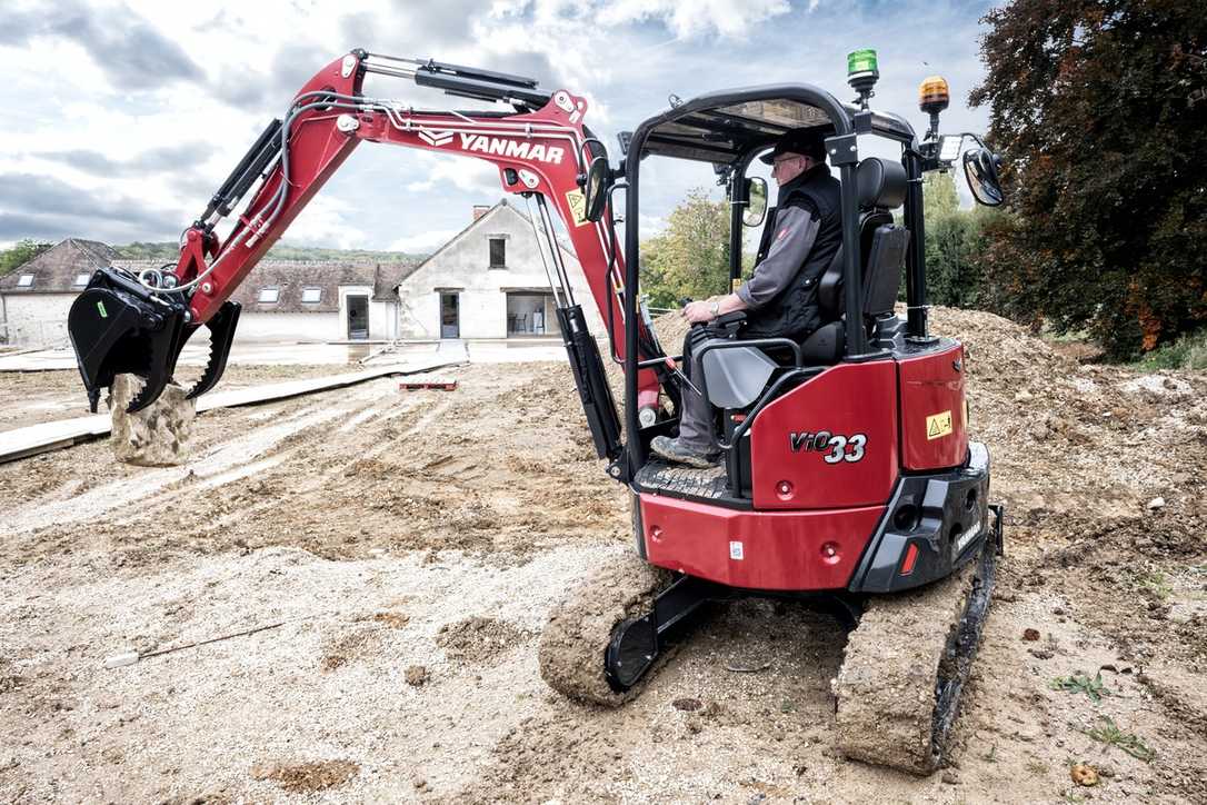 Yanmar stellt neue kompakte Bagger vor