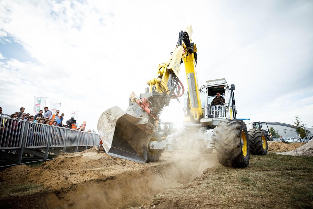 Musterbaustelle Kanalbau auf der Tiefbau Live | Foto: Messe Karlsruhe