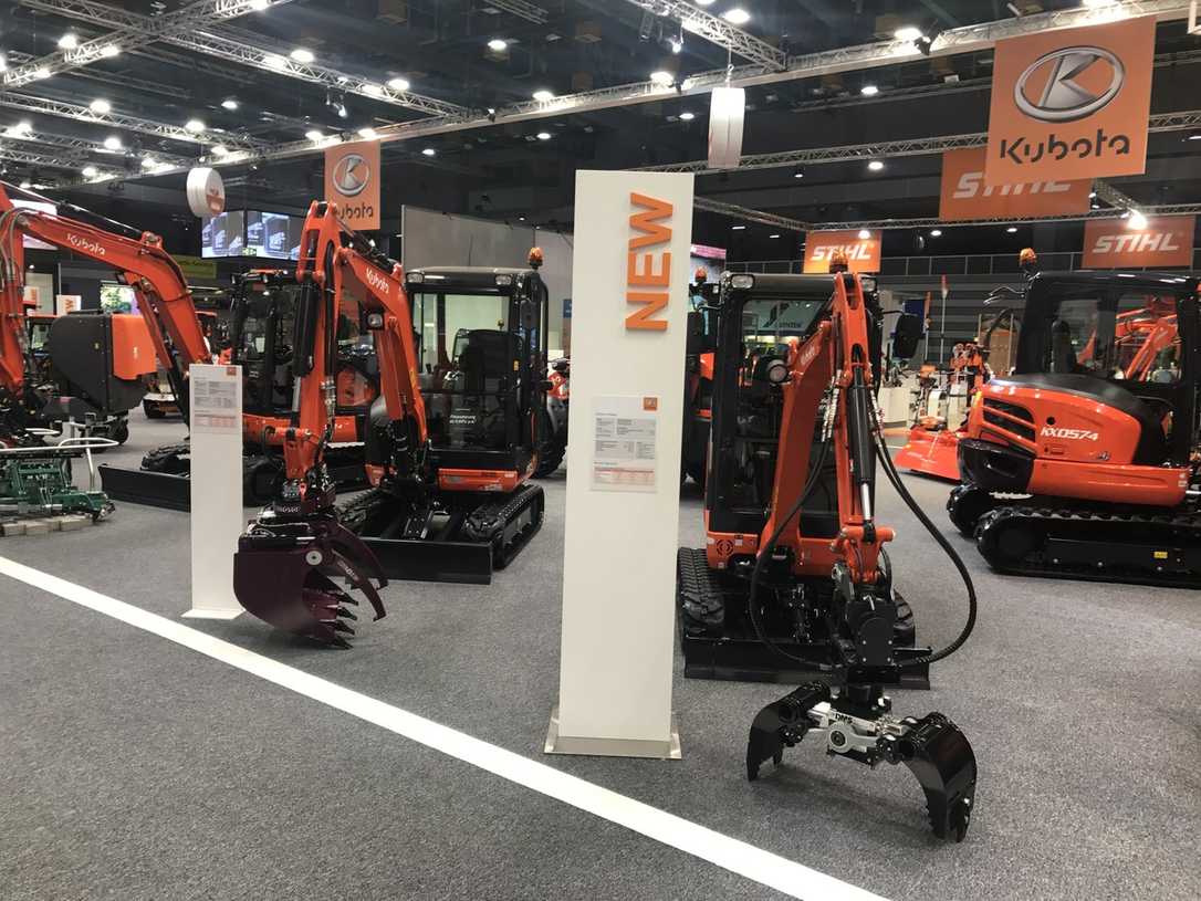 Kubota Baumaschinen GmbH nicht auf Messe GaLaBau 2022