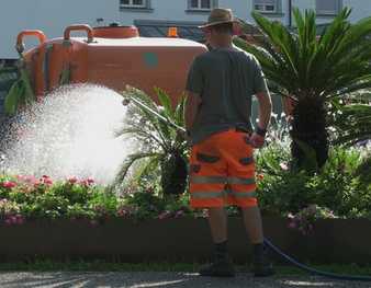 Kommunale Tankstellen für weiches Wasser