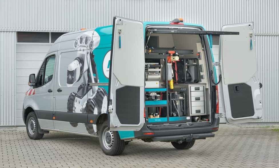 Ritec präsentiert eigenausgebautes TV-Fahrzeug auf der Ro-Ka-Tech 2023