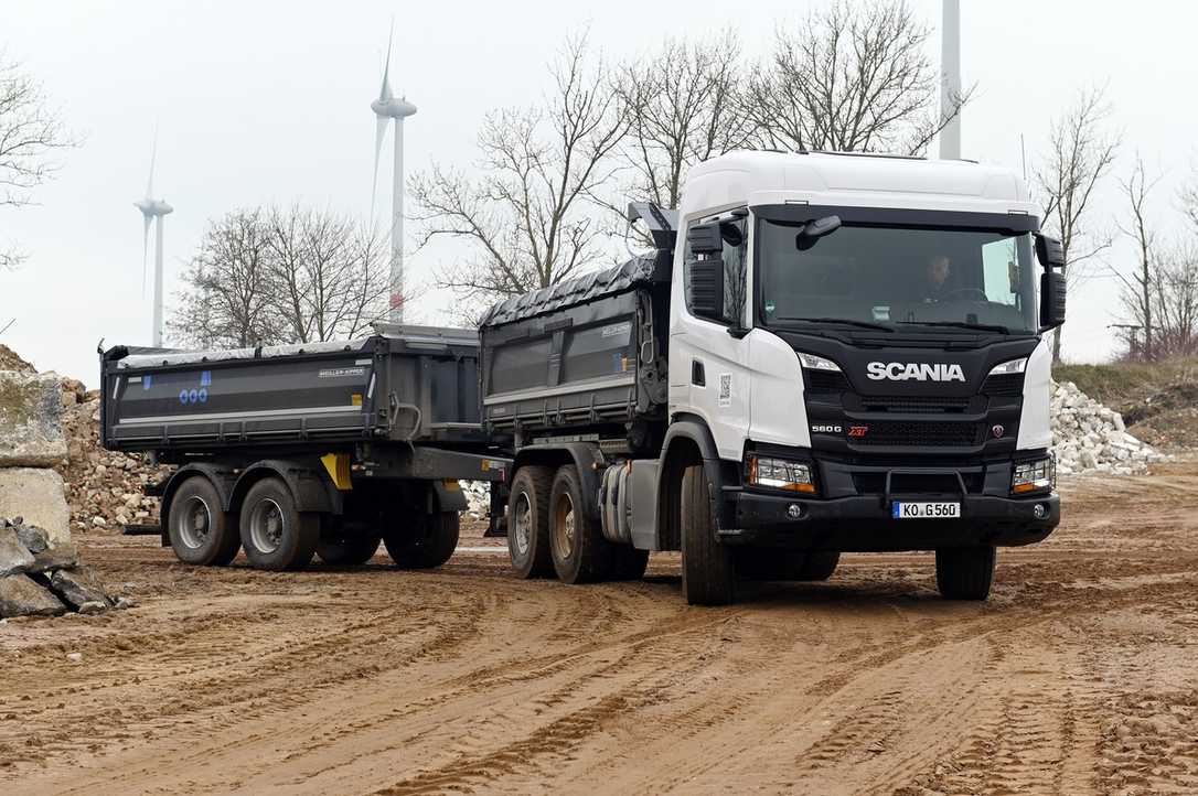 Scania 560 G XT 6x4 Kipper im Test: Starkes Stück am Bau