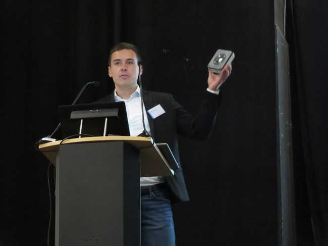 Messtechnik und Digitalisierung brachte Pirmin Lickert in seinem Vortrag „Überwachung von dezentralen Messstellen“ zusammen. | Foto: B_I/Valdix
