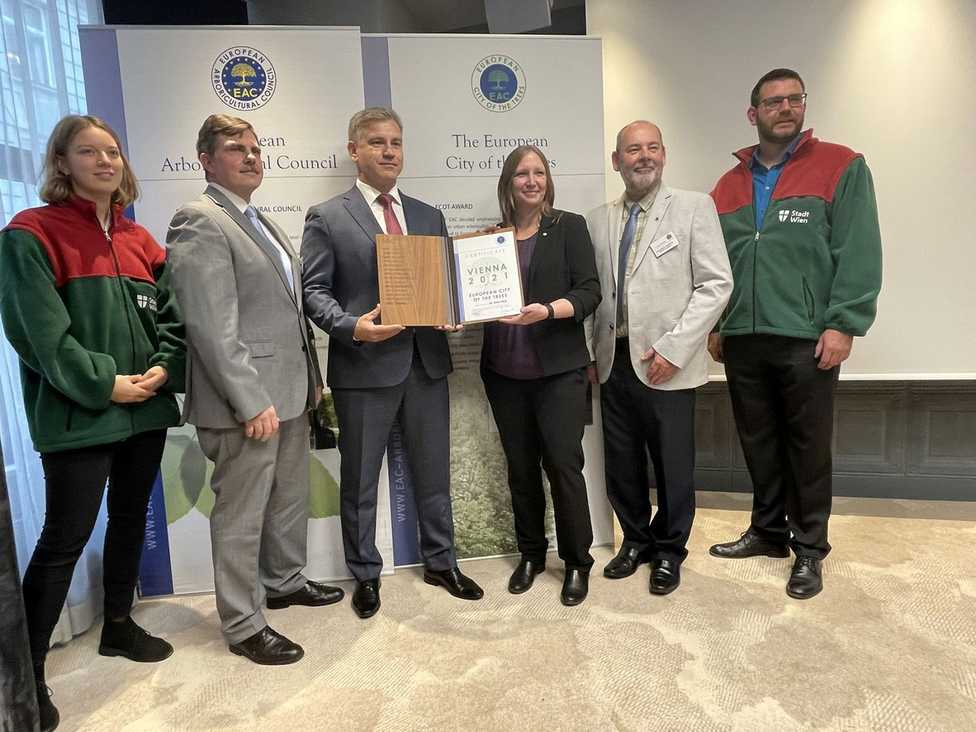 Klimaschutz: Wien erhält Stadtbaumpreis ECOT-Award