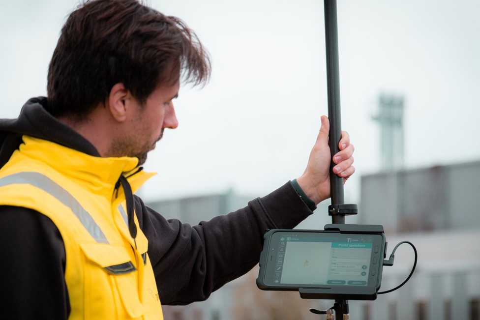 Dataflor GNSS-Roversystem "Measurenow Pro" für die digitale Baustelle