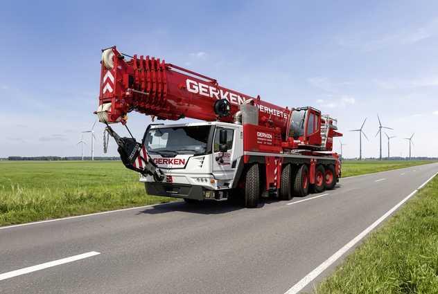 Neuer Liebherr-Mobilkran schließt Lücke bei Gerken