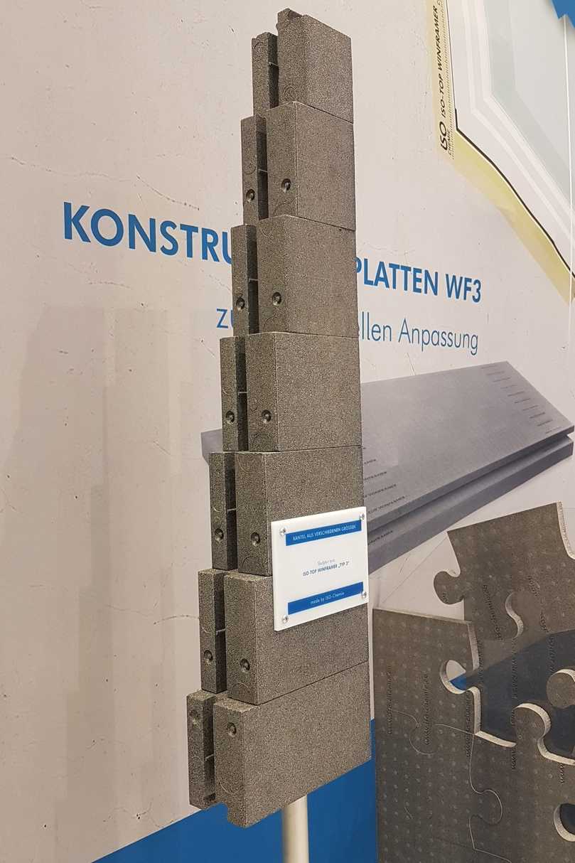 Die Iso-Top Konstruktionsplatten WF3 lassen sich durch Bohren, Sägen und Fräsen individuell anpassen. | Foto: B_I/bb