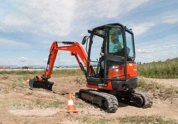 Kubota macht aus Dieselbaggern Elektrobagger