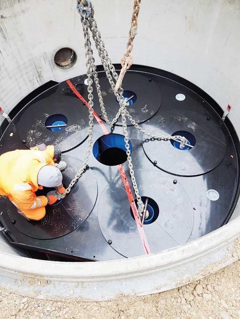 Das 3P Hydrosystem wurde im München Klinikum Bogenhausen auch als Zwillingsanlage zur dezentralen Regenabwasserbehandlung eingesetzt. | Foto: 3P Technik