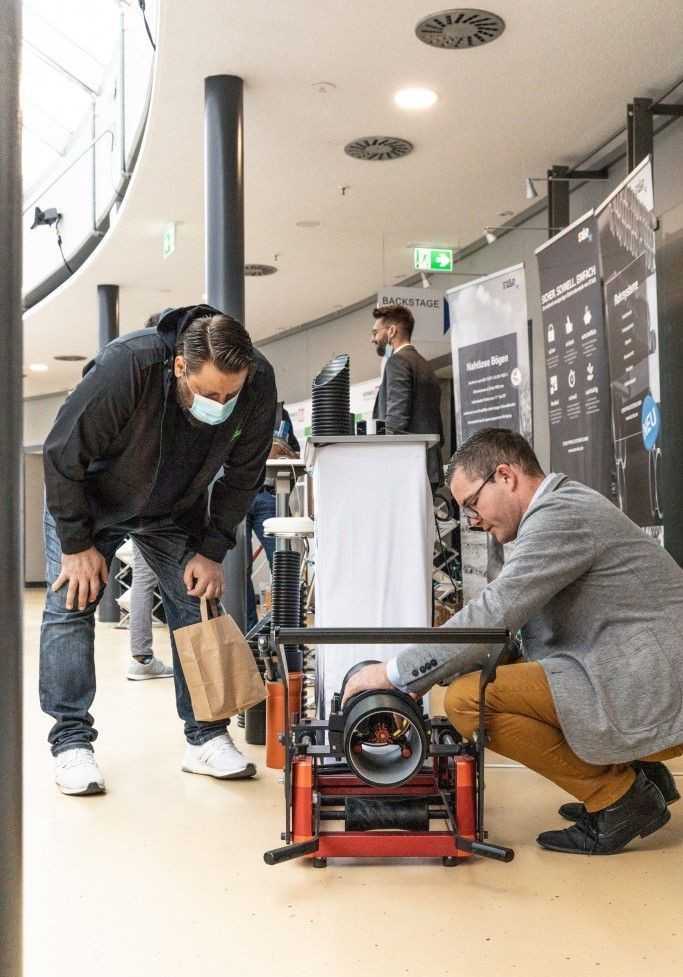 Boten den nötigen Platz für die Fachausstellung: ein Rundgang… | Foto: InfraSPREE, Birte Zellentin