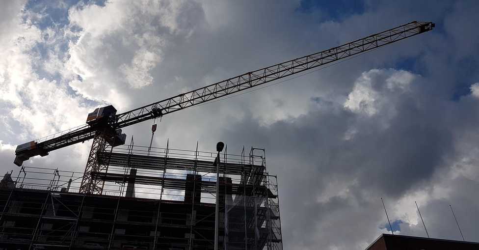 Baukonjunktur: Dem Baugewerbe gehen die Aufträge aus