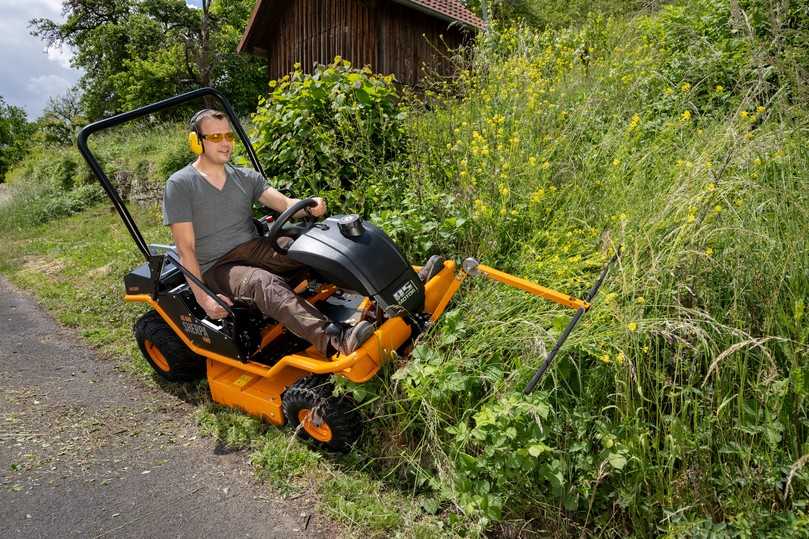 Die Versuche haben auch gezeigt, dass die Positionierung der Scheuch-Vorrichtung für deren Wirksamkeit entscheidend ist. | Foto: Ariens Die Versuche haben auch gezeigt, dass die Positionierung der Scheuch-Vorrichtung für deren Wirksamkeit entscheidend ist. | Foto: Ariens