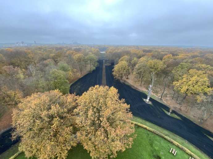 Schwammstadt-Projekt Jungfernheide nachdem die Kohle eingearbeitet war. | Foto: Bezirksamt Charlottenburg-Wilmersdorf