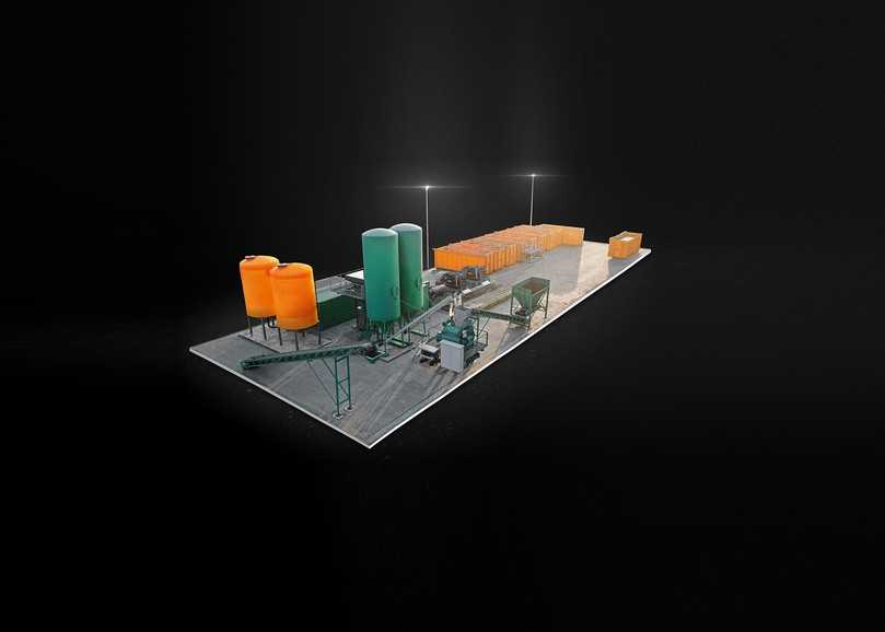 Die Mudcleaner Station bietet eine Lösung für Recyclingplätze und Deponien. | Foto: Max Wild Die Mudcleaner Station bietet eine Lösung für Recyclingplätze und Deponien. | Foto: Max Wild