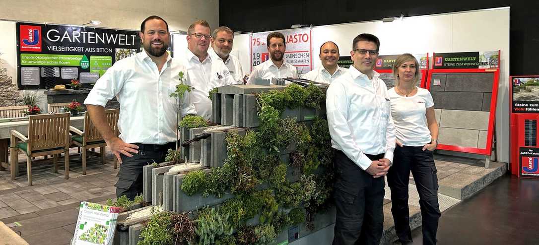 Begrünbare Mauer für besseres Stadtklima