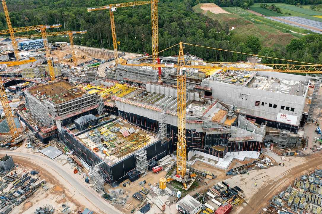 Bauprojekt FAIR Darmstadt: Mega-Baustelle für Doka