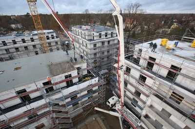 Baugenehmigungen auf neuem Tiefststand