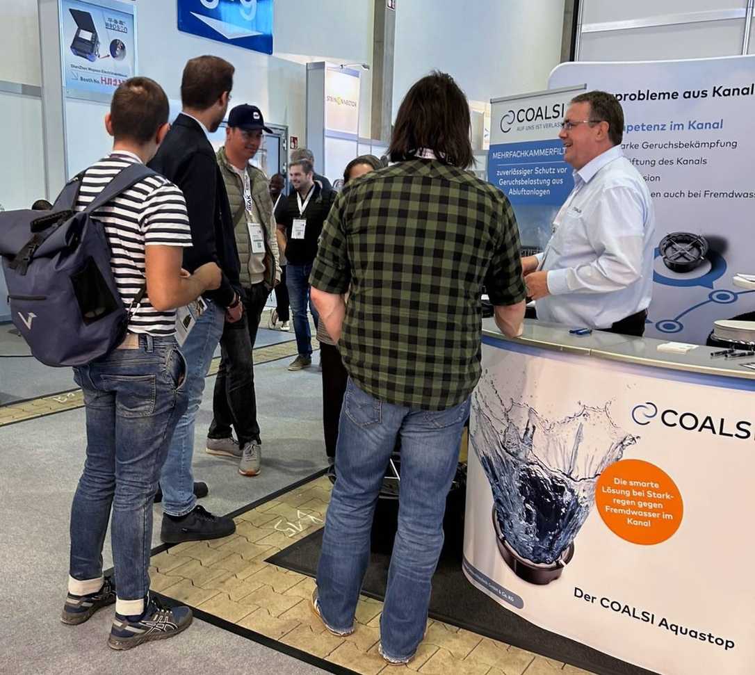 Coalsi auf der Ro-Ka-Tech 2025: Kanalfilter gegen Abwassergerüche Coalsi auf der Ro-Ka-Tech 2025: Kanalfilter gegen Abwassergerüche