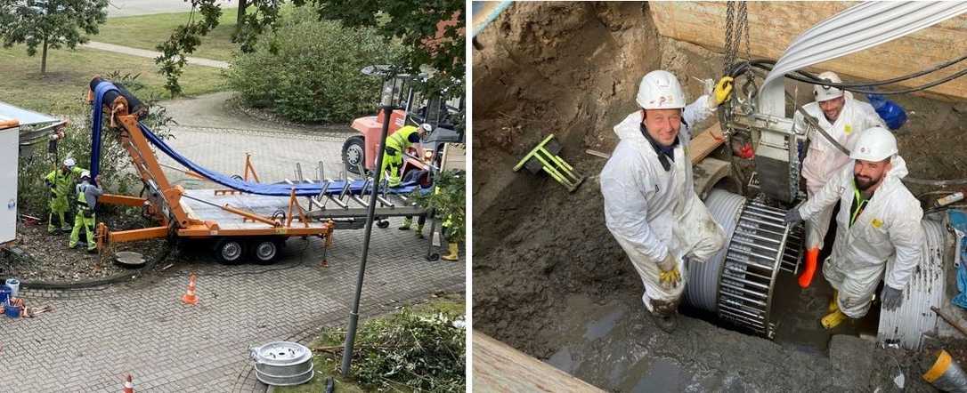 Rohrsanierung im Doppelpack: Schlauchliner trifft Wickelrohrtechnologie