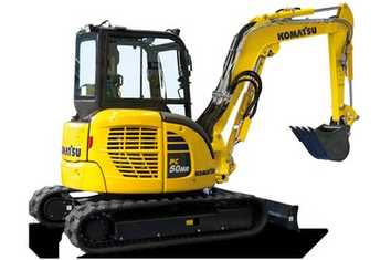 Komatsu stattet Minibagger mit neuen Funktionen aus