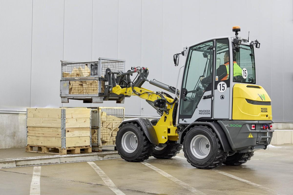 Highlight bei Wacker Neuson auf der Nordbau 2025: der Elektro-Radlader WL330e. | Foto: Wacker Neuson