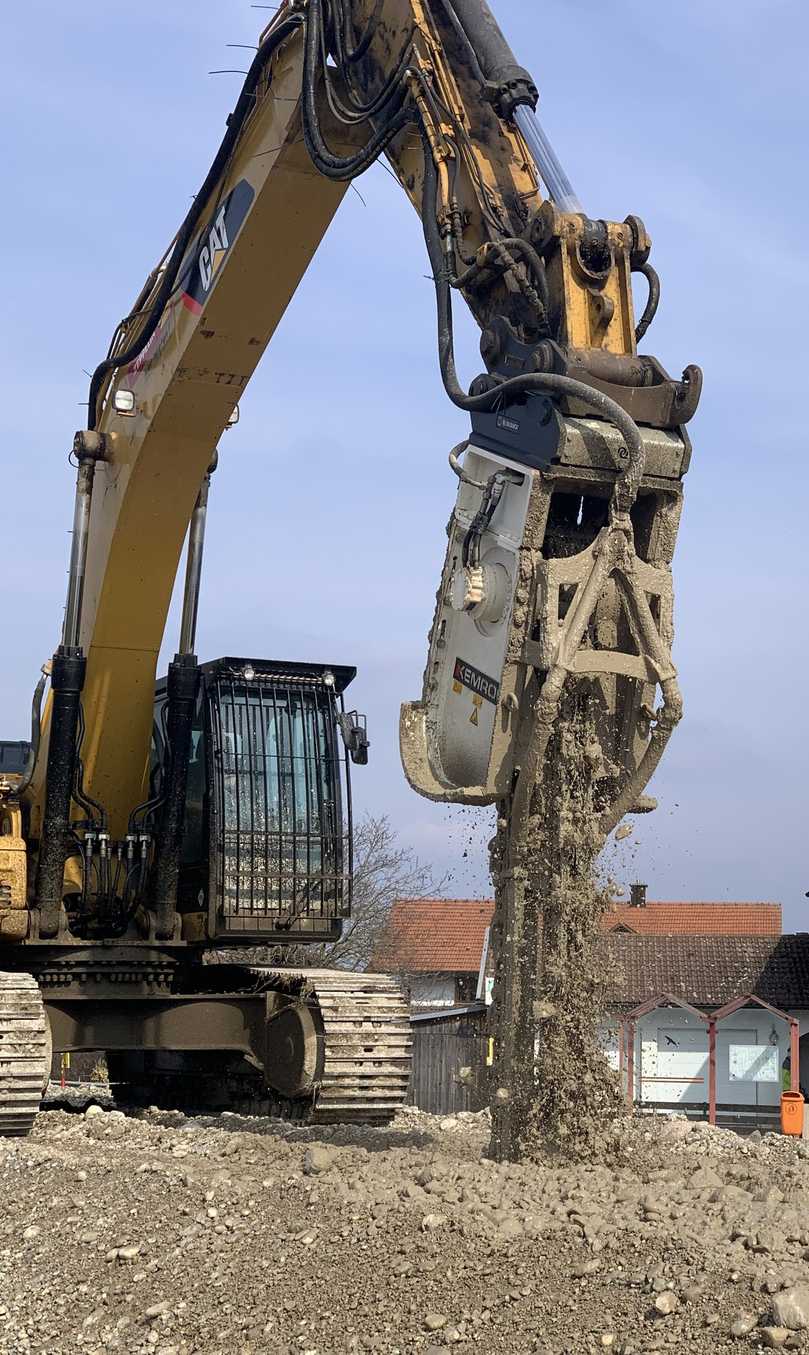 Die Antriebseinheit einer KSI-Mischfräse: Kemsolid bietet aktuell zwei Baugrößen für Bagger von 40 bis 120 t Einsatzgewicht. | Foto: Kemsolid