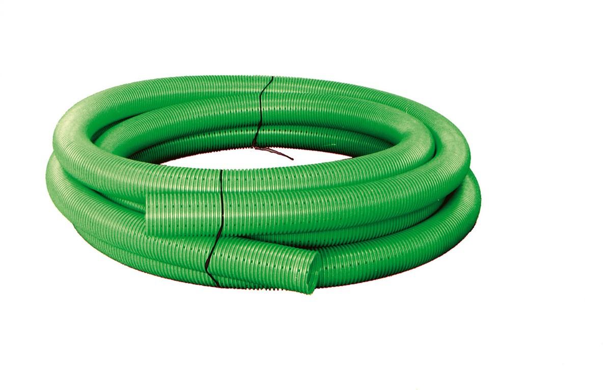 Luftaustausch: Das grüne Rohr des Baumbelüftungs- und Bewässerungssets ist allseitig gelocht. | Foto: Fränkische