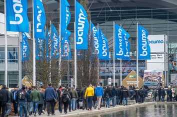 Messe unter Druck: bauma 2022 auf Oktober verschoben