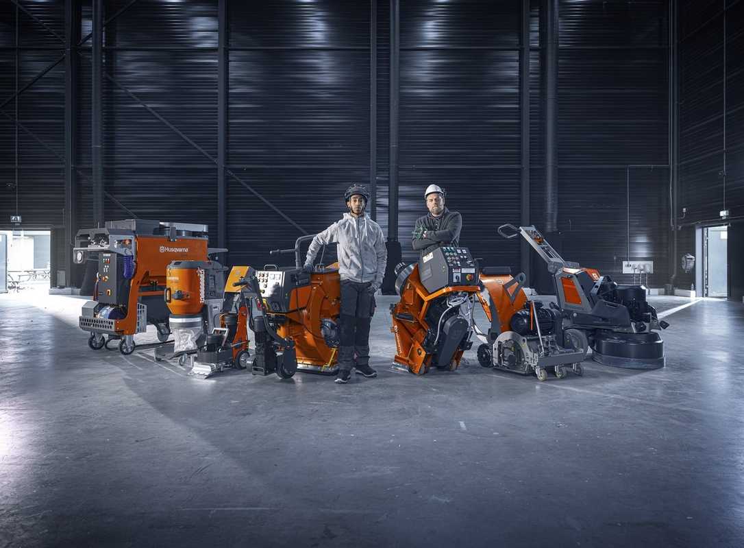 Husqvarna Construction vollendet Blastrac-Integration