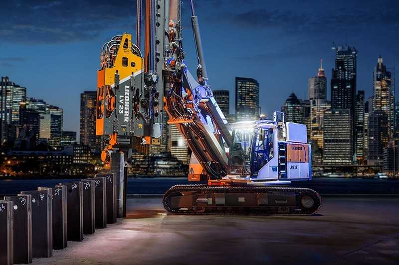 Auf der Nordbau stellt Liebherr die LRB 19 vor – ein Multitalent für Bohren, Rammen und Mischen. Der neue Hochfrequenzrüttler LV 23 sorgt für Tempo und Präzision. | Foto: Liebherr Auf der Nordbau stellt Liebherr die LRB 19 vor – ein Multitalent für Bohren, Rammen und Mischen. Der neue Hochfrequenzrüttler LV 23 sorgt für Tempo und Präzision. | Foto: Liebherr