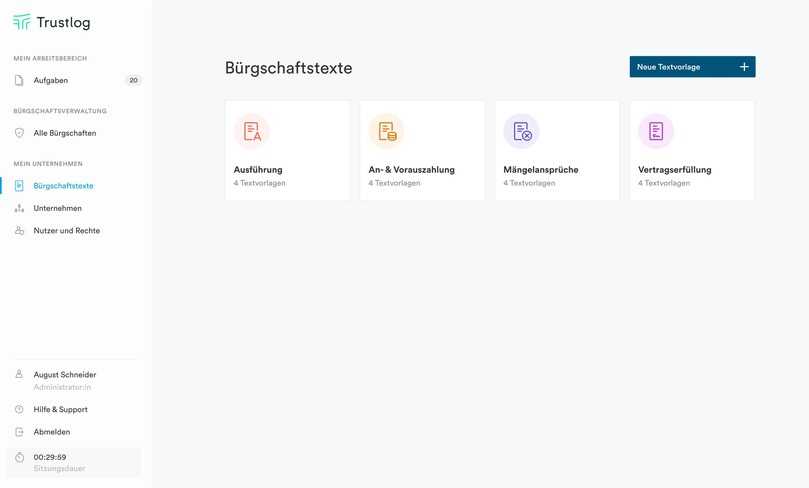 Das sogenannte Onboarding für Bauunternehmen ist in etwa 30 Minuten erledigt. | Foto: Trustlog