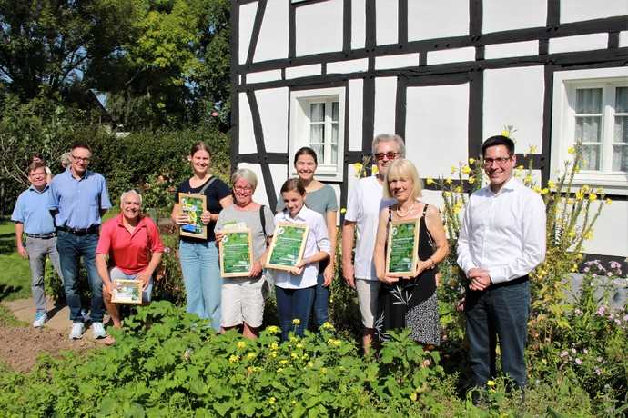 Das städtische Büro für Natur- und Umweltschutz hatte im letzten Jahr zu einem Vorgartenwettbewerb für ökologisch und klimagerecht gestaltete Vorgärten aufgerufen. | Foto: Stadt Sankt Augustin