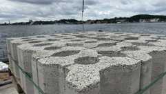 CO₂-armer Beton für ein künstliches Riff