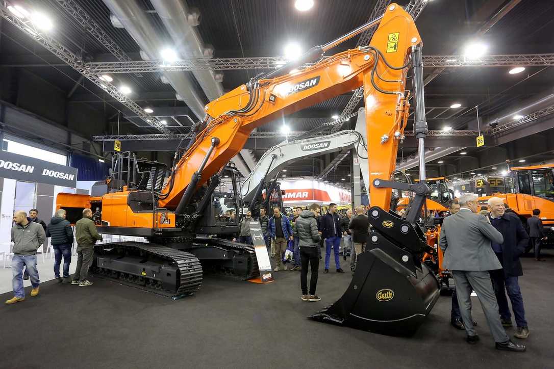 Samoter Baumaschinen-Messe in Verona thematisiert die digitalisierte Baustelle